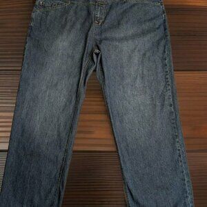 Blue Marithe Francois Girbaud Jeans Men 44 X-Edge Relaxed Fit Baggy Hip Hop Wide